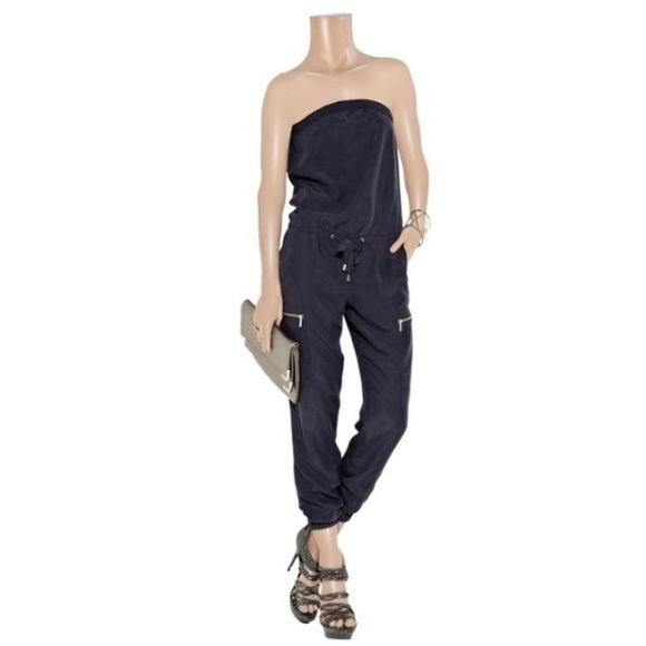MICHAEL Michael Kors Pants - Michael Kors 100% Silk Jumpsuit/Romper